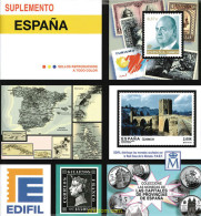 Supl.Edifil 2017 España Bloque De Cuatro Montado - Pre-printed Pages