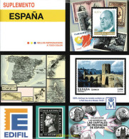Supl.Edifil 2018 España Parcial Montado - Vordruckblätter