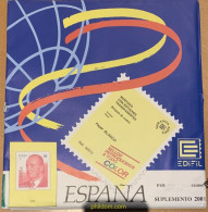 Supl.Edifil España 2001 M/b BLOQUE DE 4 - 50013 - Pre-printed Pages