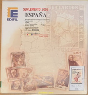 Supl.Edifil España 2003 Montado 50030 - Fogli Prestampati