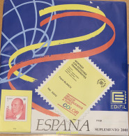 Supl.Edifil España 2001 M/b Total 50010 - Fogli Prestampati