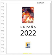 Supl.Edifil 2022 España Parcial Montado - Fogli Prestampati