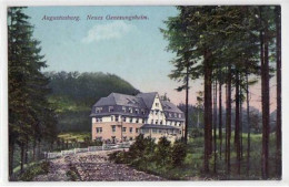 39036706 - Augustusburg Mit Neuem Genesungsheim Ungelaufen  Gute Erhaltung. - Augustusburg