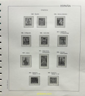 Hoja Suplemento Edifil ESPAÑA 1983 Montado Transparente 2ª MANO - Vordruckblätter
