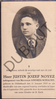 WOII  Justin Jozef Noyez °1915 Dikkebus † 1941 Ieper (F572) - Décès