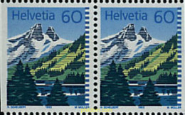 364585 MNH SUIZA 1993 PAISAJES. LAGOS DE MONTAÑA - Nuovi