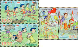 136526 MNH INDONESIA 2003 JUEGOS TRADICIONALES - Indonesia