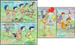 136526 MNH INDONESIA 2003 JUEGOS TRADICIONALES - Indonesië