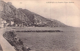 GARAVAN QUARTIER DE MENTON LA FRONTIERE ITALIENNE - Menton