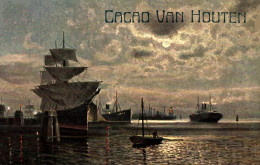 CHROMO CACAO VAN HOUTEN BATEAUX ET VOILIERS - Van Houten