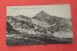 L' Aquila Gran Sasso D' Italia Il Monte Pizzo Cefalone 1912 Foto Carli - L'Aquila