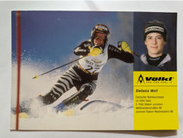 CP - Ski Alpin Stefanie Wolf Völkl - Deportes De Invierno