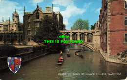 R582733 Cambridge. St. John College. Bridge Of Sighs. J. Salmon. Cameracolour - World
