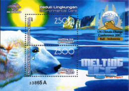 242071 MNH INDONESIA 2007 CONFERENCIA 2007 DE NACIONES UNIDAS SOBRE EL CAMBIO CLIMATICO - Indonésie