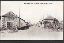 86 - LENCLOITRE - Route De Mirebeau - Lencloitre