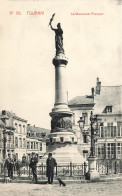 BELGIQUE - Tournai - Vue Sur Le Monument Français - Animé - Carte Postale Ancienne - Doornik