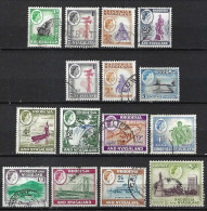 RHODESIE ET NYASSALAND Ca.1955: Lot D' Obl. - Rhodesia & Nyasaland (1954-1963)