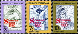 308044 MNH DOMINICANA 1980 SEMANA SANTA - Dominikanische Rep.