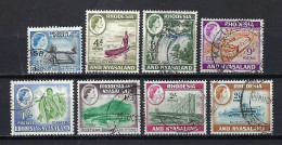 RHODESIE ET NYASSALAND Ca.1955: Lot D' Obl. - Rhodesia & Nyasaland (1954-1963)