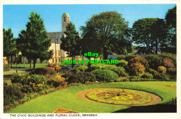 R582824 Swansea. The Civic Buildings And Floral Clock. Photo Precision Limited. - Monde