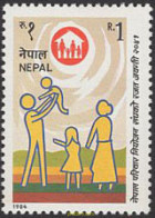 347288 MNH NEPAL 1984 SERVICIO SOCIAL - Népal