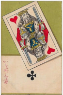 CPA Jeu De Cartes Carte à Jouer Playing Cards écrite - Carte Da Gioco