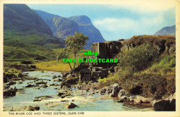 R582848 Glen Coe. The River Coe And Three Sisters. Photo Precision Limited. Colo - Monde