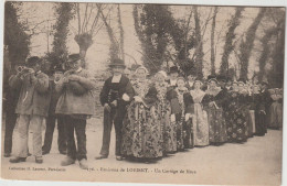 LE POULDU  UN CORTEGE DE NOCE REVENANT DE CLOHARS - Le Pouldu