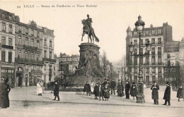 59 - LILLE _S28456_ Statue De Faidherbe Et Place Richebé - Lille