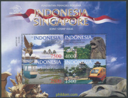 695297 MNH INDONESIA 2009 ATRACCIONES TURISTICAS DE SINGAPUR Y DE INDONESIA - Indonesia