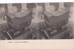 PARIS  -  (75)  -  LES  INVALIDES   -   LOT  DE  3  CARTES  STEROSCOPIQUES - Estereoscópicas