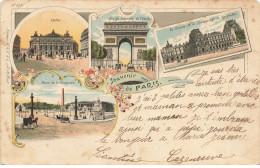 75 PARIS #MK33566 GRUSS OPERA . ARC DE TRIOMPHE . LE LOUVRE . PLACE DE LA CONCORDE - Autres Monuments, édifices