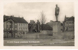 TCHEQUIE #FG36418 PLZEN PILSEN PRESIDENTA MASARYKA PLACE ET MONUMENT - Tschechische Republik