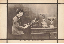 PUBLICITE #MK34517 MISS E MITCHELL SOCIETE DES MACHINES A ECRIRE MAP A SAINT DENIS BOULEVARD ORNANO - Advertising