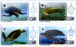 256336 MNH INDONESIA 2010 TORTUGAS MARINAS - Indonésie