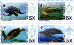 256336 MNH INDONESIA 2010 TORTUGAS MARINAS - Indonesia