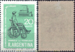 727201 MNH ARGENTINA 1968 COMISION NACIONAL DE REHABILITACION DEL LISIADO - Ungebraucht