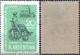 727201 MNH ARGENTINA 1968 COMISION NACIONAL DE REHABILITACION DEL LISIADO - Nuevos