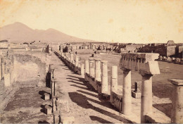 ITALIE #FG35367 POMPEI LE FORUM 1880 - Old (before 1900)