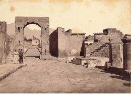 ITALIE #FG35368 POMPEI RUE DU MERCURE 1880 - Old (before 1900)