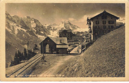 SUISSE #MK34537 BERNE . MURREN GROBHORN 3765M BREITHORN 3779M CACHET GRINDELWALD - Bern