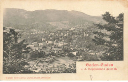 ALLEMAGNE #AS30678 BADEN BADEN SOPHIENRUBE GEFEHEN - Baden-Baden