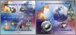 TOGO 2023 MNH Luna 1 Space Raumfahrt M/S+S/S – OFFICIAL ISSUE – DHQ2418 - Afrique