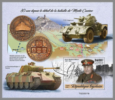 TOGO 2023 MNH WWII Battle Of Monte Cassino S/S – OFFICIAL ISSUE – DHQ2418 - WW2 (II Guerra Mundial)