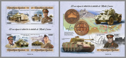 TOGO 2023 MNH WWII Battle Of Monte Cassino M/S+S/S – OFFICIAL ISSUE – DHQ2418 - 2. Weltkrieg