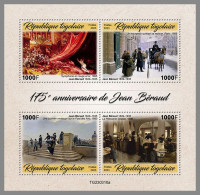 TOGO 2023 MNH Jean Beraud Paintings Gemälde M/S – OFFICIAL ISSUE – DHQ2418 - Andere & Zonder Classificatie