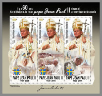 TOGO 2023 MNH Karol Wojtyla Pope John Paul II. M/S – OFFICIAL ISSUE – DHQ2418 - Papes