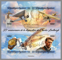TOGO 2023 MNH Charles Lindbergh Airplanes Flugzeuge M/S – OFFICIAL ISSUE – DHQ2418 - Aviones