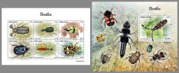 SIERRA LEONE 2023 MNH Beetles Käfer M/S+S/S – OFFICIAL ISSUE – DHQ2418 - Coléoptères