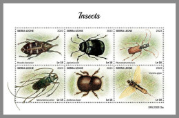 SIERRA LEONE 2023 MNH Insects Insekten M/S – OFFICIAL ISSUE – DHQ2418 - Otros & Sin Clasificación